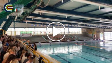 Saggio di fine anno di nuoto sincronizzato a Ravenna